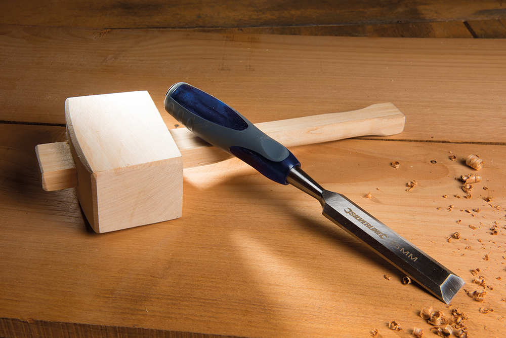 Ciseau à bois Expert - manche bi-matière - 25mm - Réf. 427535