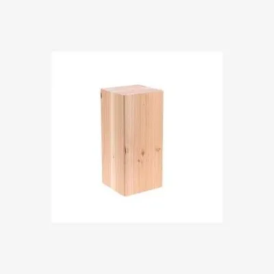 Poteau lamellé-collé Douglas 120x240mm - Naturel sans traitement