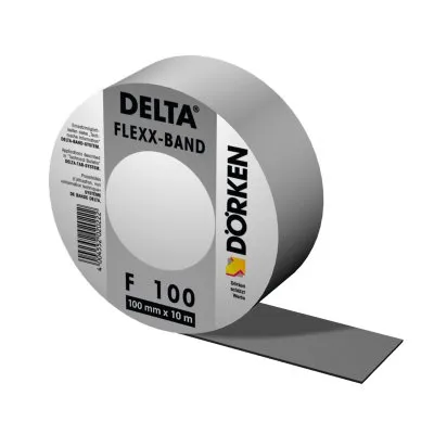 Bande adhésive extensible DELTA®-FLEXX-BAND F 100 - 100mm x 10m - CDT : rouleau - Réf. 02202022