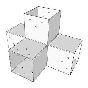 Connecteur SUNDIY Blanc 120 mm