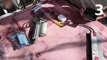 Vérifier les moteurs et appairer la télécommande