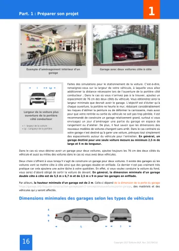 Extrait de la rubrique préparer son projet