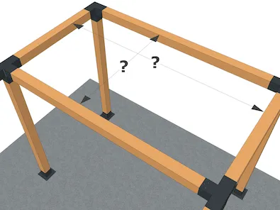 Comment déterminer les dimensions de votre pergola ?