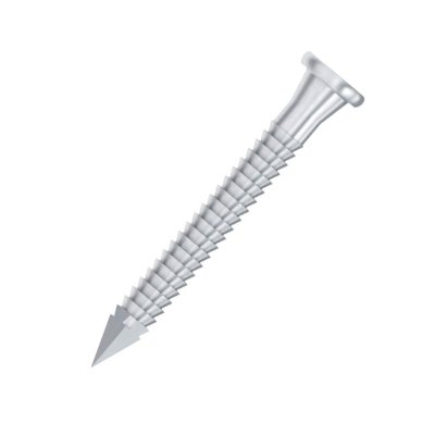 Vis HECO MULTI-MONTI-PLUS SS - tête hexagonale avec embase - zingué blanc - D12 x L80 - Réf. 48407