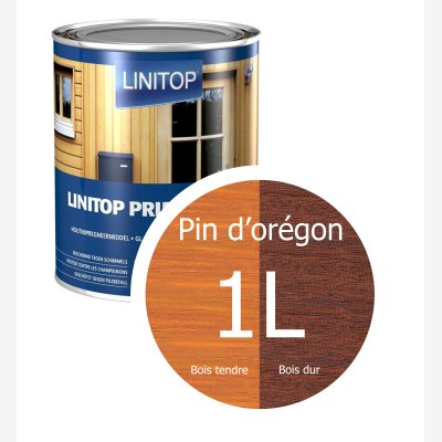 LINITOP PRIM & FINISH : Lasure d'imprégnation transparente. - Réf. L354