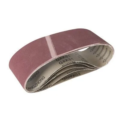 Lot de 5 bandes abrasives corindon grain 180mm - TAS180G - Réf. 104901