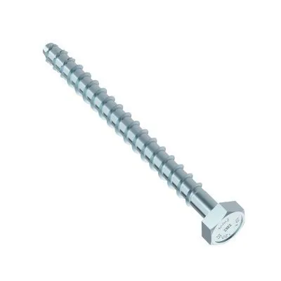 Vis HECO MULTI-MONTI - tête hexagonale - zingué blanc - D10 x L70 - Réf. 44778