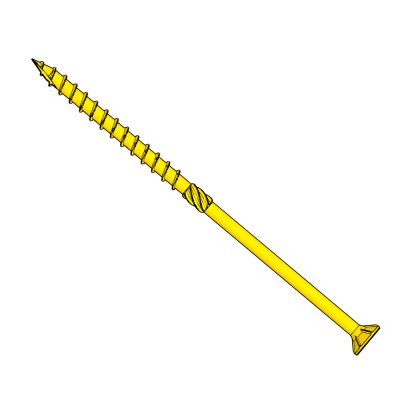 Vis à bois structurelle - tête fraisée - filetage partiel - SWC8.0X180 - Réf. 75357