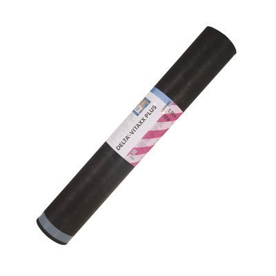 DELTA®-VITAXX PLUS avec deux bords autocollants intégrés - Écrans de sous-toiture armé R3 hautement perméable à la vapeur d'eau - 1.50 × 50m - Réf. 02203145