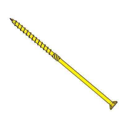 Vis à bois structurelle - tête fraisée - filetage partiel - SWC8X200 - Réf. 75358