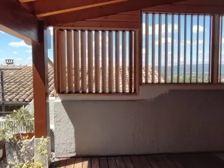 Brise Soleil Orientable (BSO) vertical et tout en BOIS