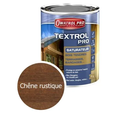 La référence : TEXTROL PRO : protéger les terrasses et bardages - bois tendre - Réf. 1139