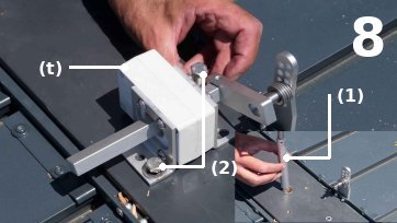 Fixation du treuil et choix de la rallonge 