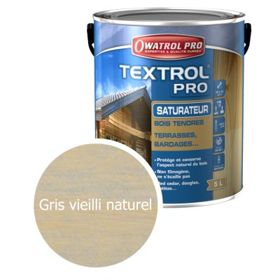 La référence : TEXTROL PRO : protéger les terrasses et bardages - bois tendre - Réf. 1143