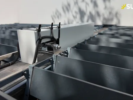 Avec une motorisation SMART : pilotage de deux travées