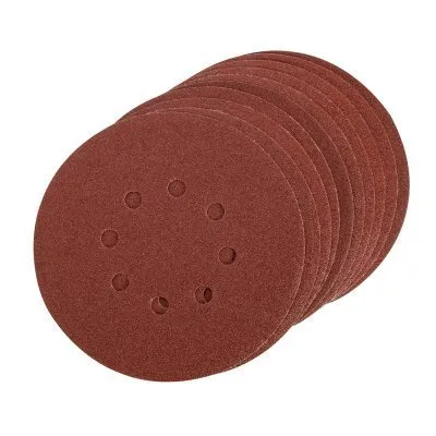 Lot de 10 disques abrasifs auto-agrippants 150mm - Grain 100mm - TPTA12586255 - Réf. 586255
