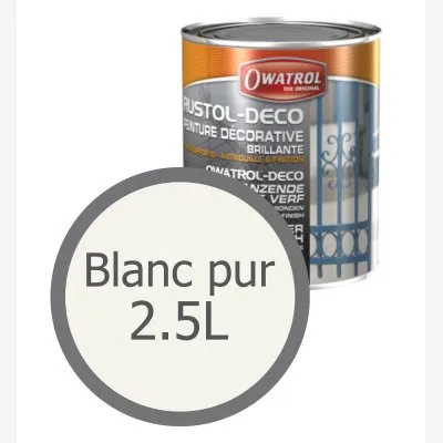 Peinture ANTIROUILLE brillante - Réf. 922