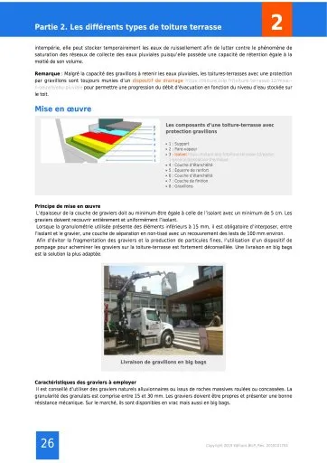 Extrait de la rubrique mise en œuvre