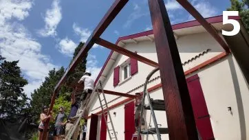 Assemblage guidé en hauteur