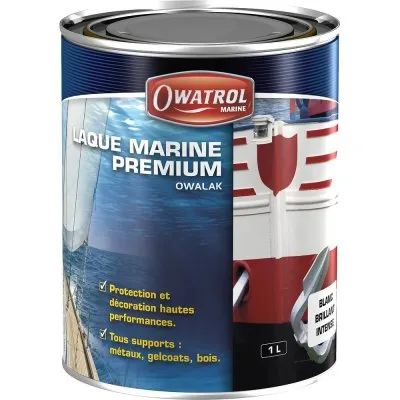 OWATROL : Laque marine brillante anticorrosion - Réf. 1536