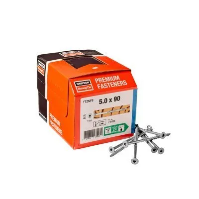 Vis bois tête fraisée Impreg+ - TTZNFS5.0X90-100 - Réf. 74495