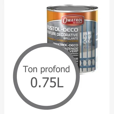 Bases pour peinture antirouille décorative mates bois, métaux, PVC… - Réf. 1555