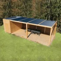 Vignette de l'article : Le méga poolhouse de Yann
