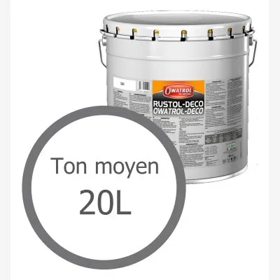 Bases pour peinture antirouille décorative brillante bois, métaux, PVC… - Réf. 1338