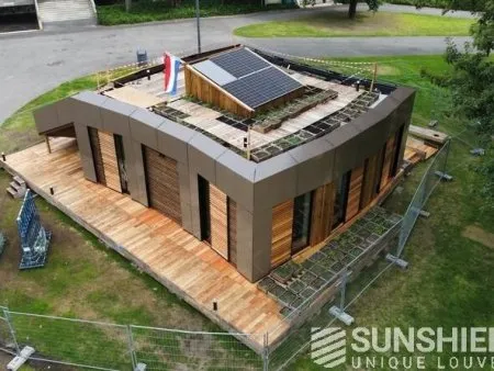 Panneaux coulissants, Team Virtue, Solar Decathlon Europe 2021