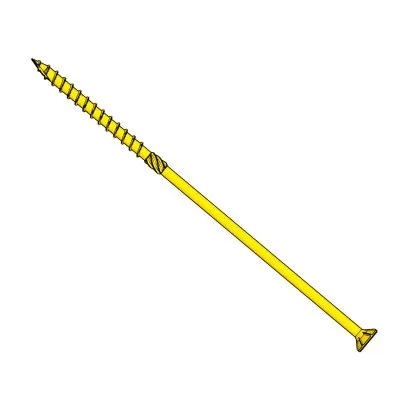 Vis à bois structurelle - tête fraisée - filetage partiel - SWC8X280 - Réf. 75362