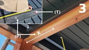 Cote X&nbsp;: report dessus/dessous