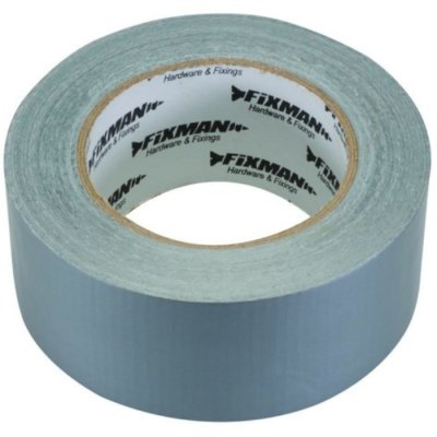 Adhésif toilé ultrarobuste argenté - Réf. 188824