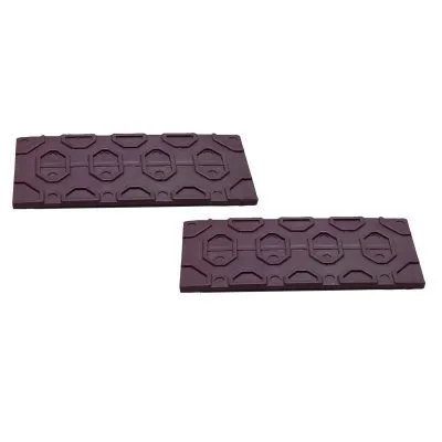Cale plate 44 x 100 x 3 mm, cdt. 50 cales - Réf. KP3DP44