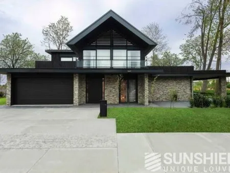 Triangles, 150E, Villa de style prairie, Muiden, Pays-Bas