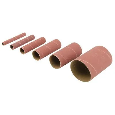 Lot de 6 manchons de ponçage corindon grain 150mm - TSS150G - Réf. 378706