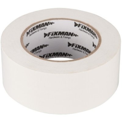 Adhésif toilé ultrarobuste blanc - Réf. 190229