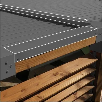 Couvertines aluminium - Réf. SND-COUV-7016
