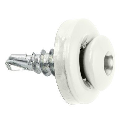 Fixation des lames ALUMINIUM - avec joint EPDM - tête colorée - Réf. WSBP-T-48019-9010_10