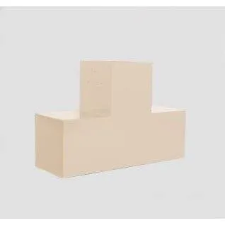 Image du connecteur SUNDIY beige sable - 90mm forme T, 3 directions