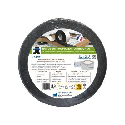 Bande d'étanchéité SUR lambourde - largeur 77 mm - longueur 20 m - Réf. IH080BDPLC200000