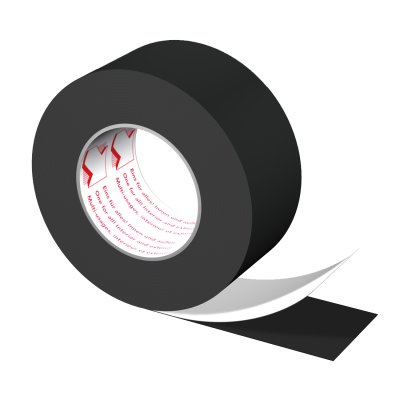 Bande adhésive armé universel noir non marqué - DELTA-MULTI-BAND M60 BLACK - 60mm x 25m - CDT : rouleau - Réf. 02203800