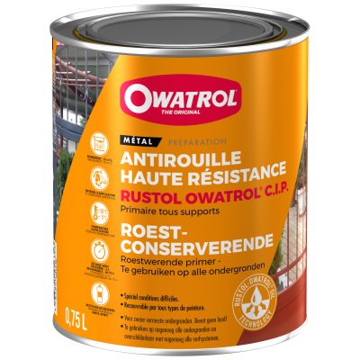 RUSTOL C.I.P : Antirouille haute résistance - primaire tous supports - Réf. 786