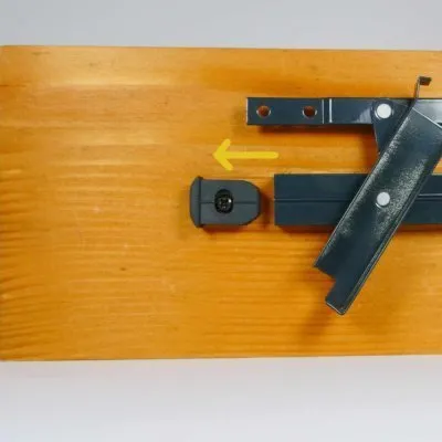 Schéma du montage de la butée