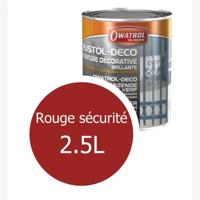 Peinture ANTIROUILLE brillante - Réf. 1383