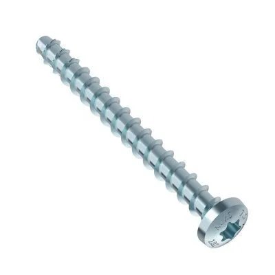 Vis HECO MULTI-MONTI-plus P tête ronde D5 x L50 pour fixer les clips sur support en maçonnerie