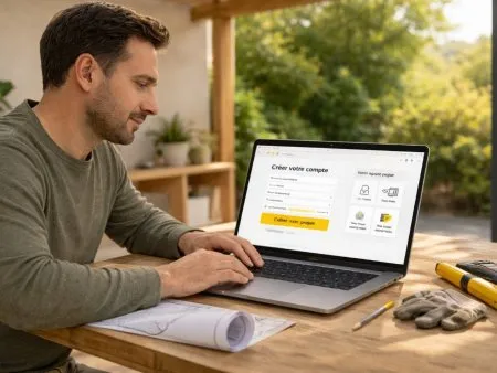 Créer mon compte professionnel