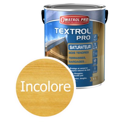 La référence : TEXTROL PRO : protéger les terrasses et bardages - bois tendre - Réf. 1131