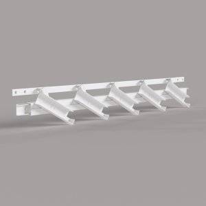 Mécanisme SUNDIY 20 mm en ALUMINIUM coloris Blanc RAL 9010 pour lames orientables pour pergola bioclimatique