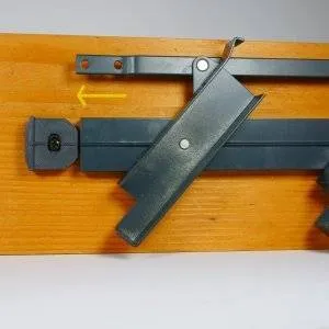 Schéma du montage de la butée