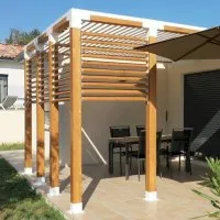 Vignette de l'article : La pergola BOIS et BLANCHE de François